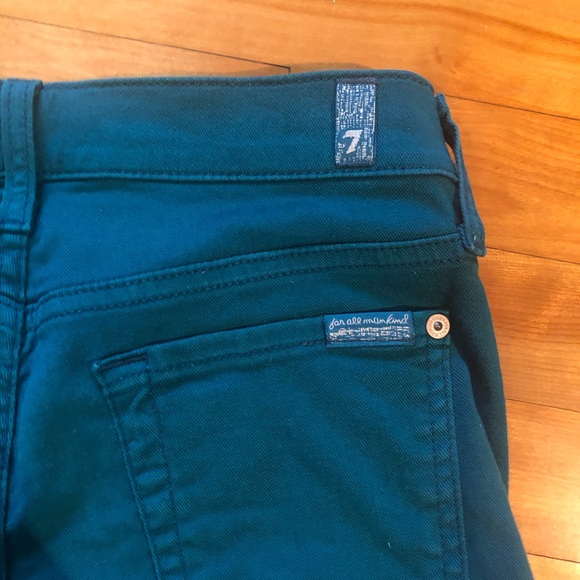 7 for all mankind the cropped skinny size 25 - Picture 6 of 8